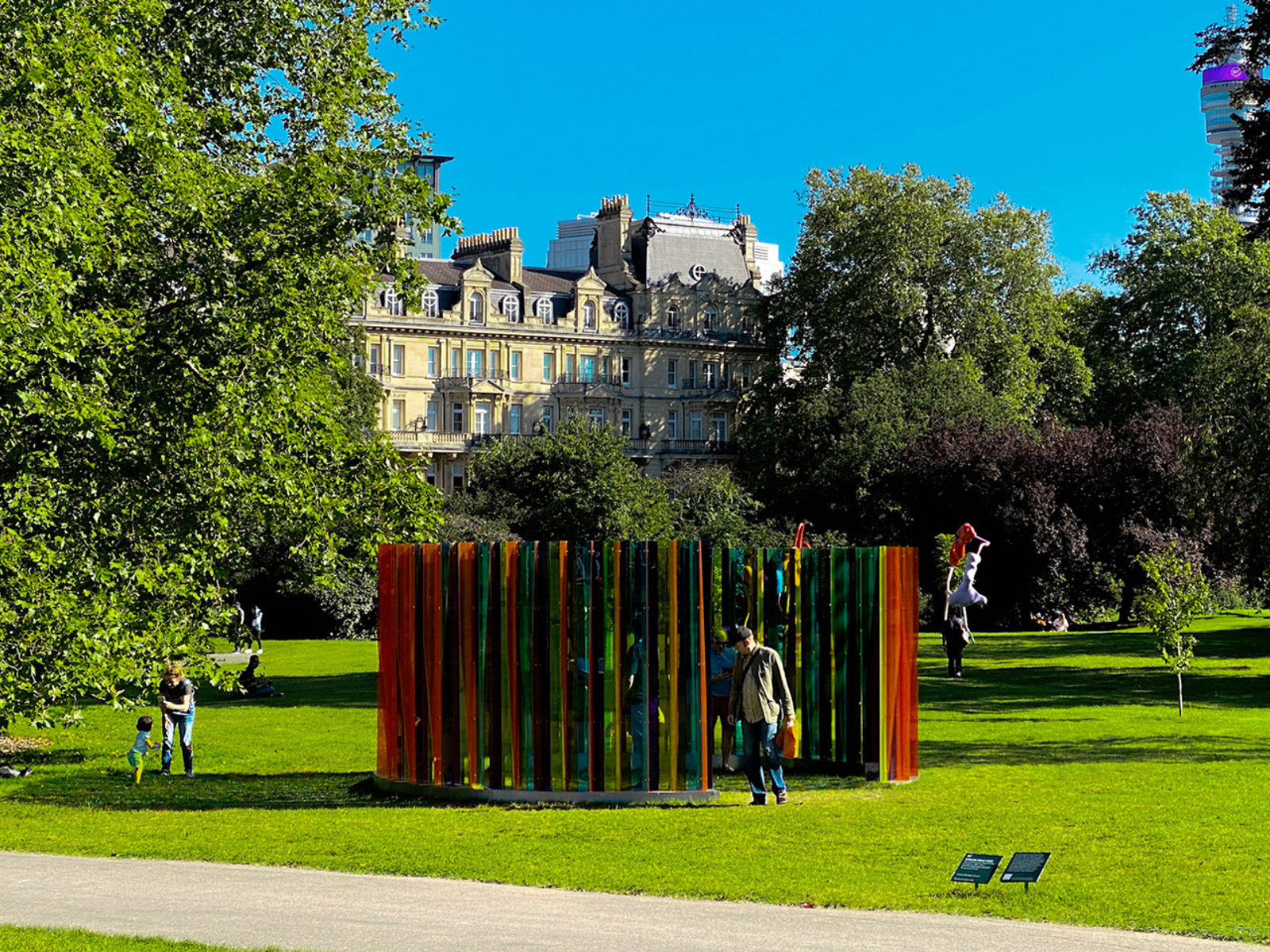 London Regents Park Frieze Sculpture OPT